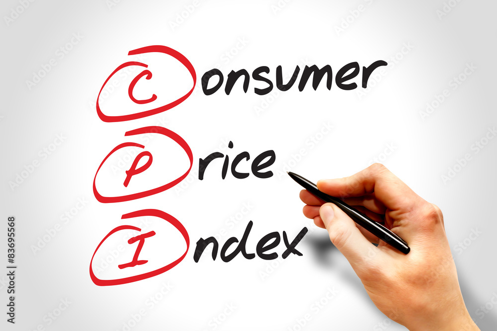 CPI - Consumer Price Index, acronym business concept CPI - Consumer Price Index, acronym business concept