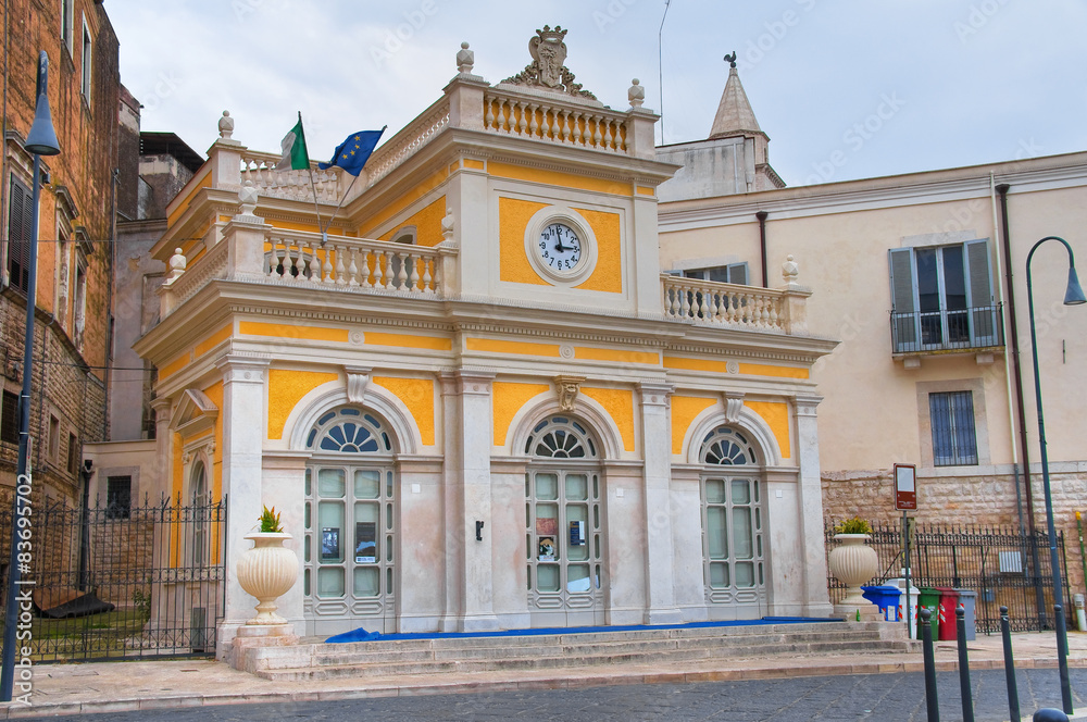Historical palace. Andria. Puglia. Italy. 