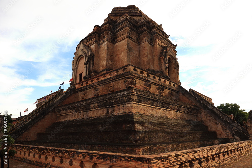 Wat Chedi Luang centre of Chiang Mai Wat Chedi Luang centre of Chiang Mai