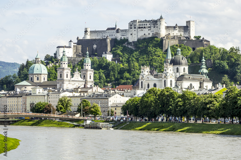 Hohesalzburg - Altstadt - Salzach