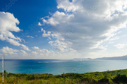 沖縄県 石垣島 玉取崎展望台からの景色