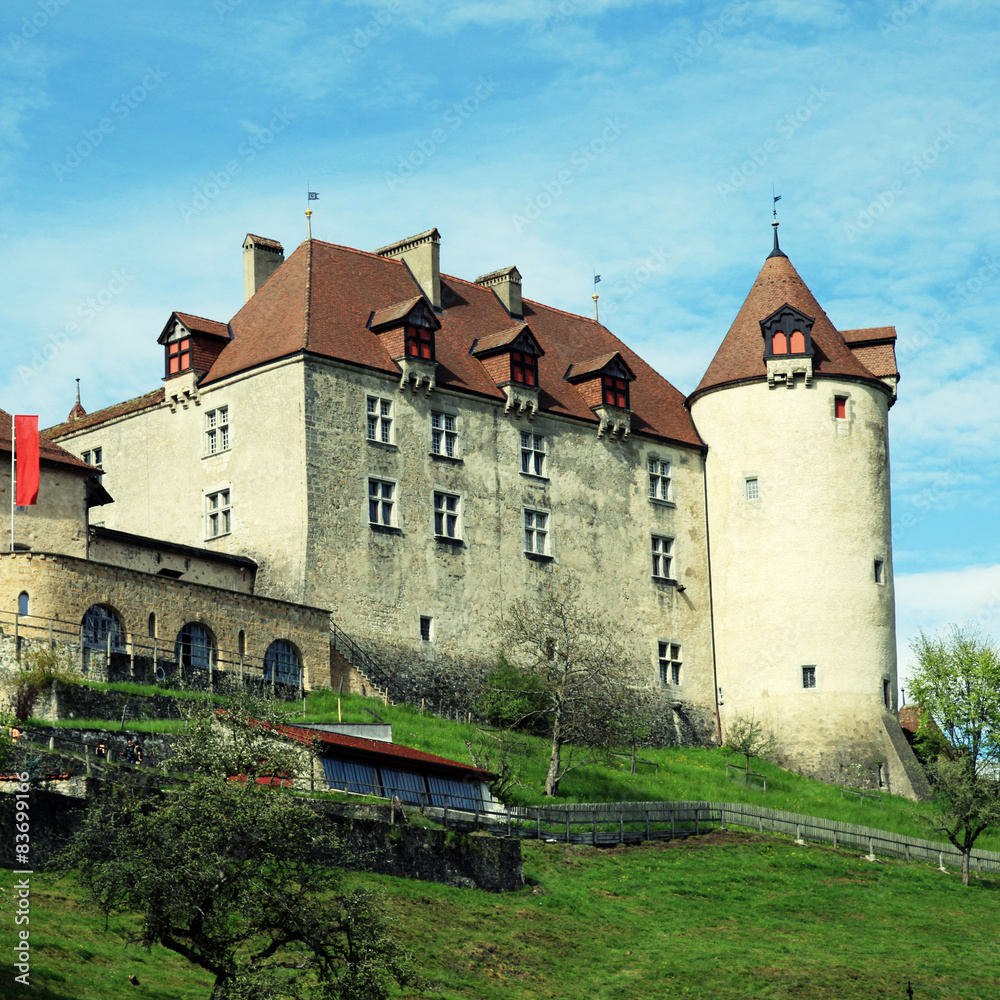 Chateau de Gruyeres, Switzerland
