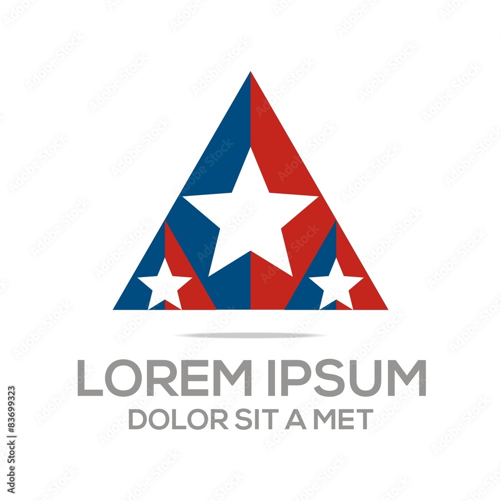 Business Creative Star Emblem logo Design Icon Solution Business Creative Star Emblem logo Design Icon Solution