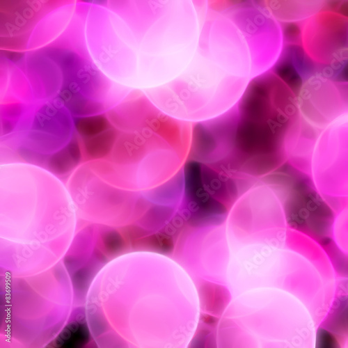 Blurred Pink Circles Background