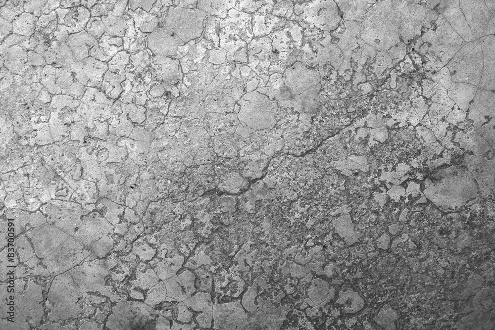 Obraz premium cracked stone wall background