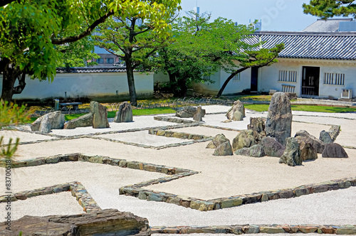岸和田城本丸の八陣の庭