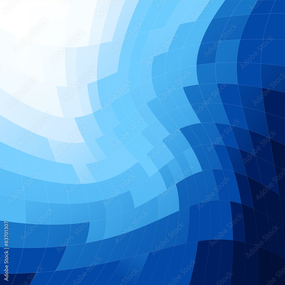 Vector blue abstract background Vector blue abstract background