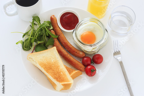 Coddled Egg for breakfast photo