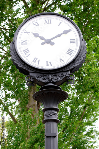 Old street clock.