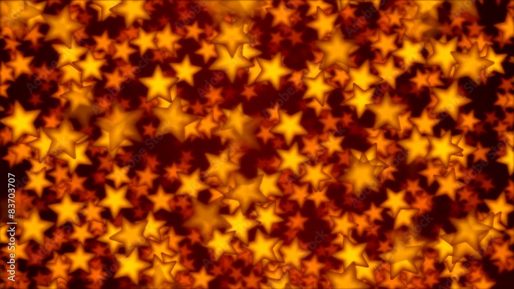 Falling Stars Animation - Loop Orange Falling Stars Animation - Loop Orange