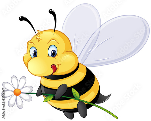 Bienchen mit Blümchen