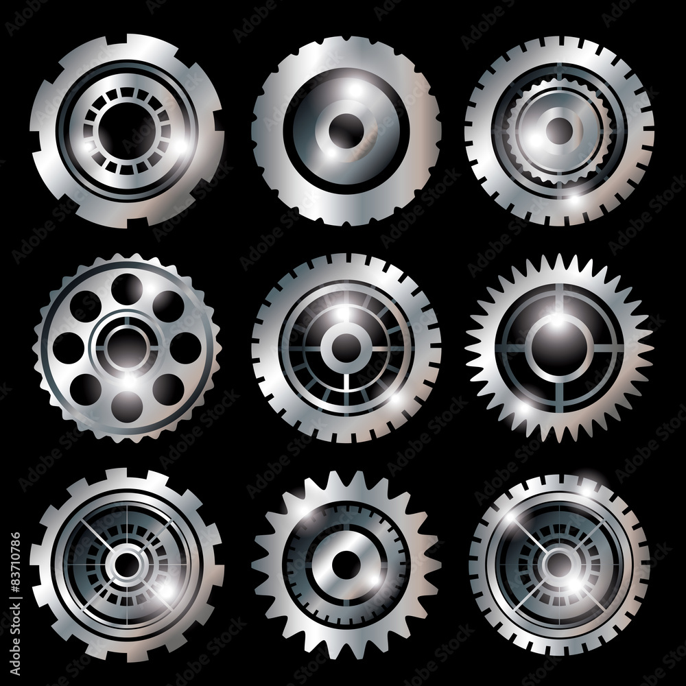 Obraz premium Gears design