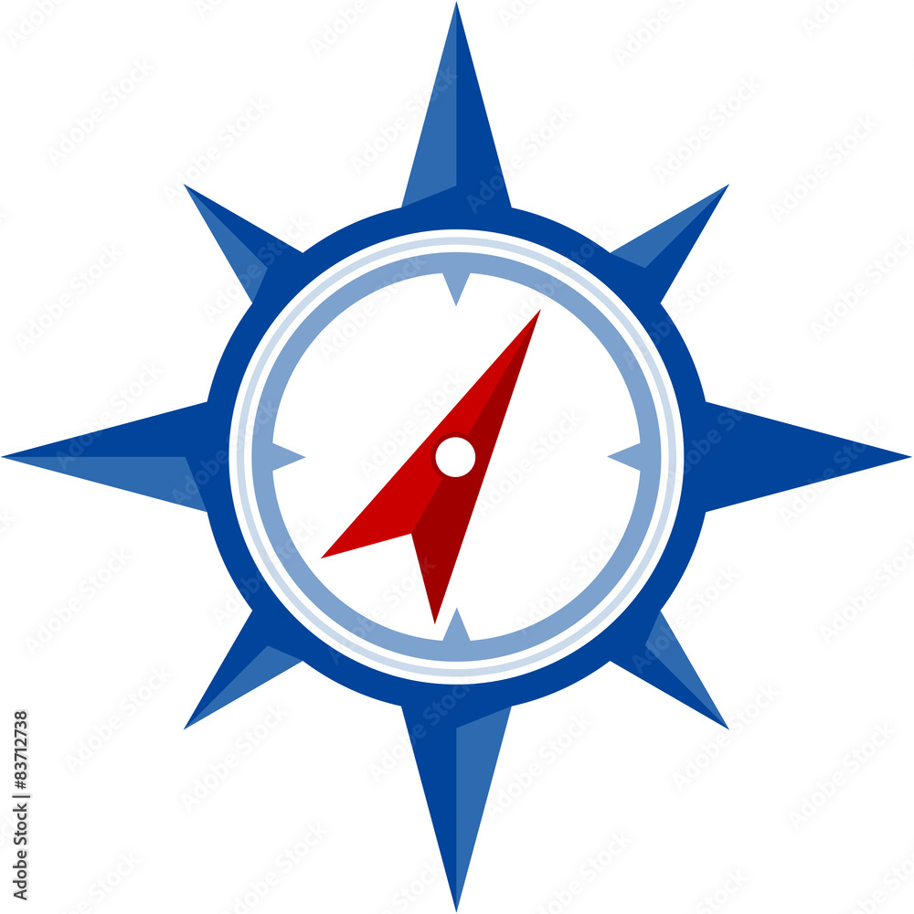 Icon, Logo, Symbol Kompass Stock Vector | Adobe Stock