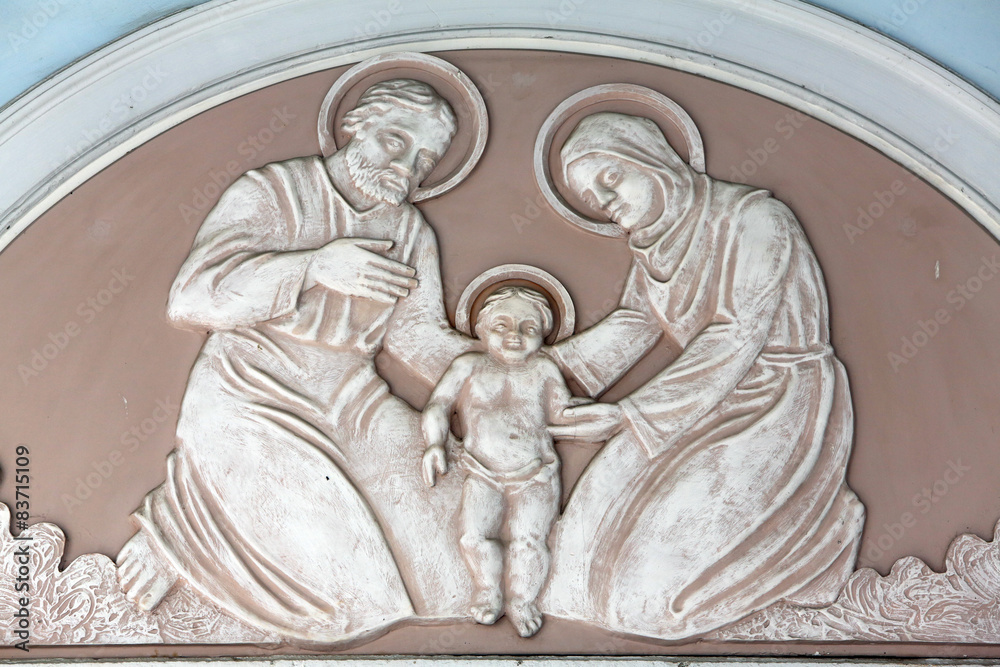 Holy Family, Basilica Assumption of the Virgin Mary in Marija Bistrica, Croatia