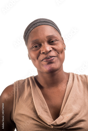 Portrait of an African Lady