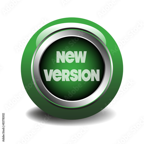 New version glossy web button