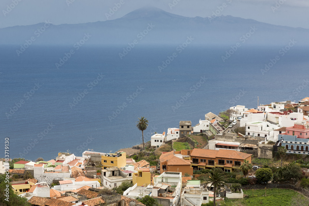 Das Dorf Agulo auf der Insel La Gomera
