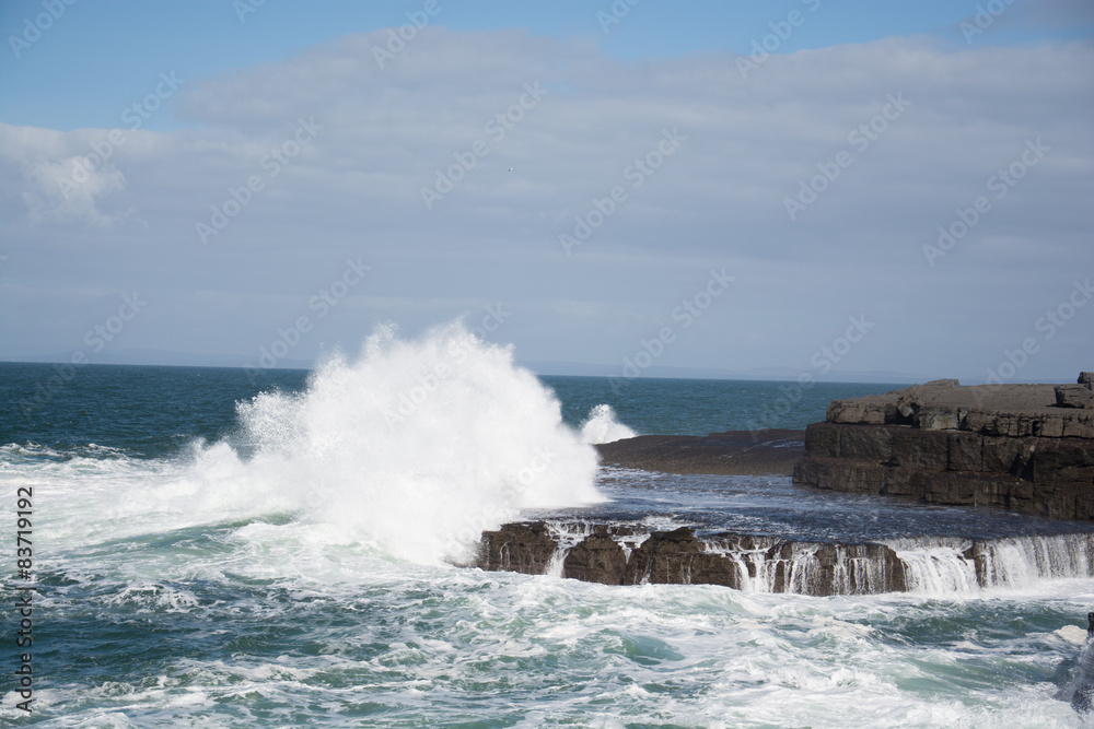 Atlantic wave - Doolin, Clare, Irland Atlantic wave - Doolin, Clare, Irland