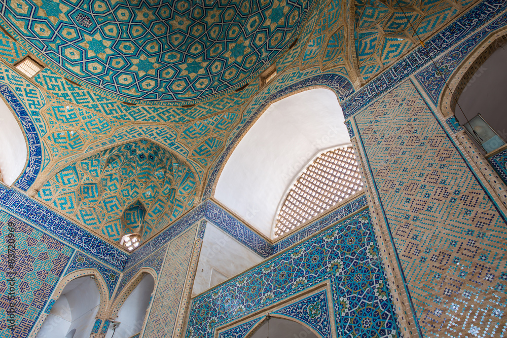Jame Mosque of Yazd, in Iran.