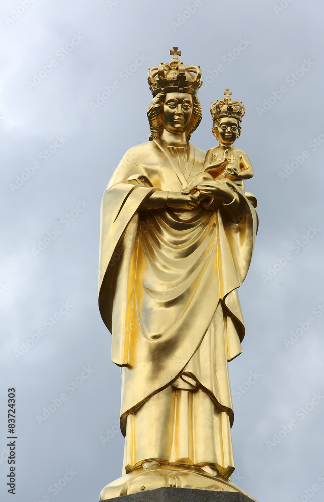 Our Lady of Marija Bistrica, basilica Assumption of the Virgin Mary in Marija Bistrica, Croatia