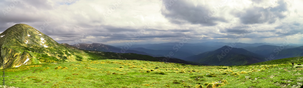 panorama mountain landscape