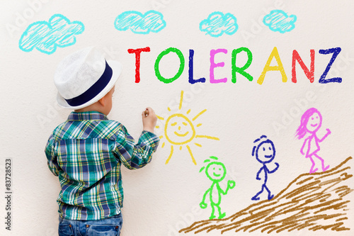 Kinderzeichnung - Toleranz