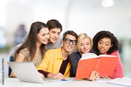 Teens, classroom, class.