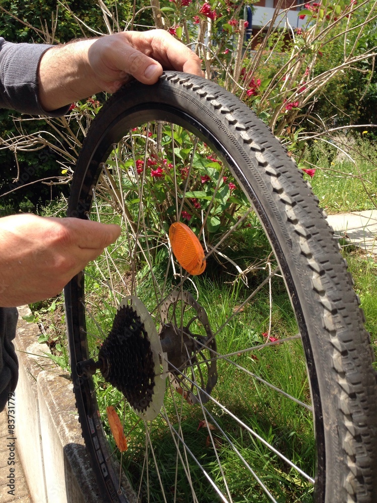 bicycle tire repair bicycle tire repair