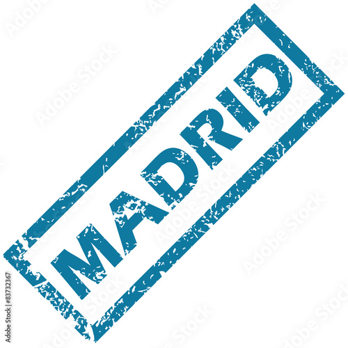 Madrid rubber stamp