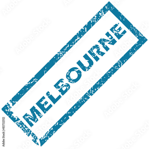 Melbourne rubber stamp