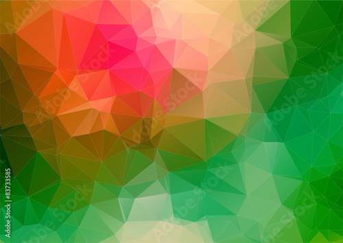 abstract 2D geometric colorful background