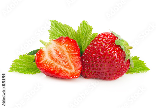 Fresh ripe strawberries