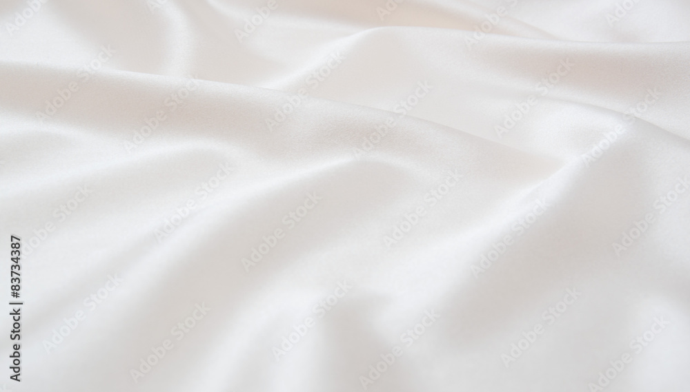 white satin fabric 