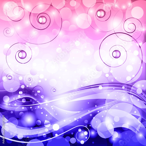 Abstract fantasy vector background.