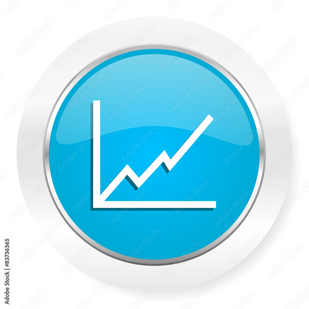 chart icon stock sign chart icon stock sign