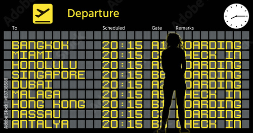 information board