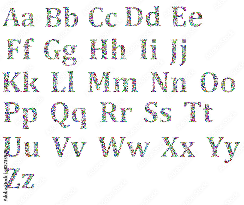 Vector Alphabet Set Image 22 Vector Alphabet Set Image 22