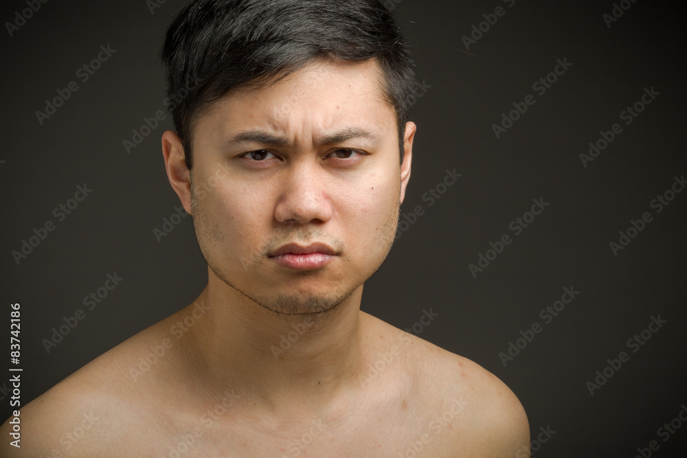 Obraz premium Model sadness upset worried