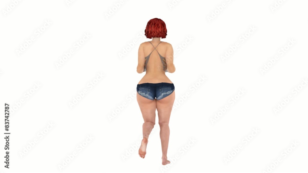 Mujer corriendo