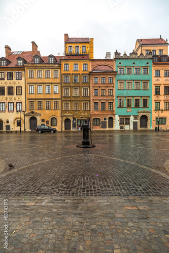 Old town square in Warsaw #83743175
