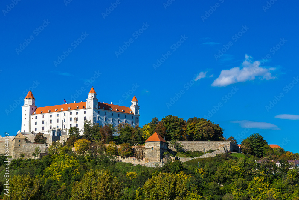 Medieval castle   in Bratislava, Slovakia