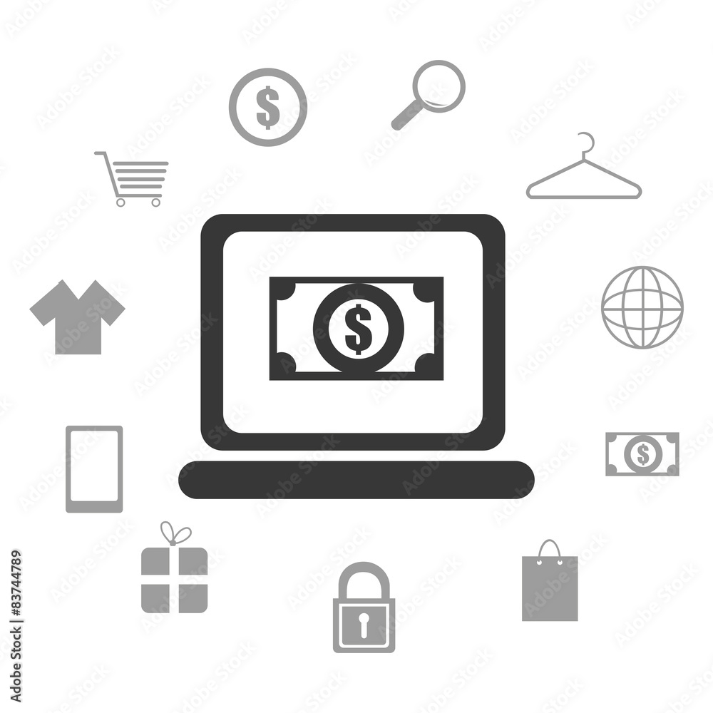 Fototapeta premium Shopping design.