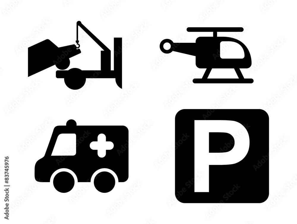 parking icons