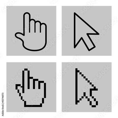 pointer icons