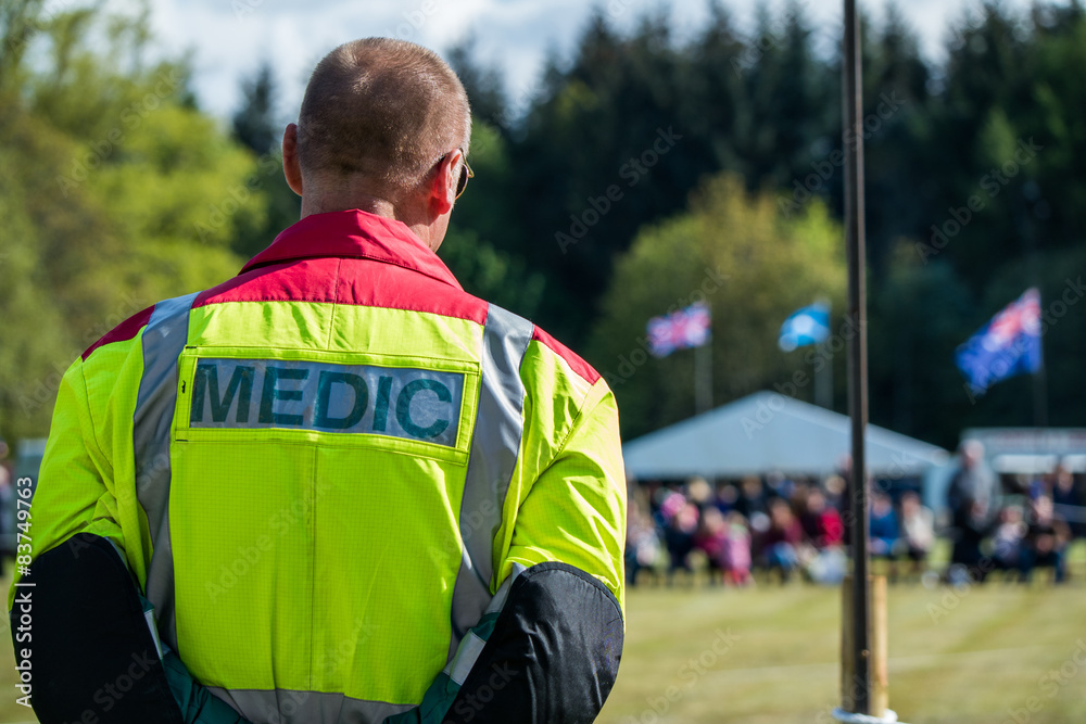 Fototapeta premium Medical support team