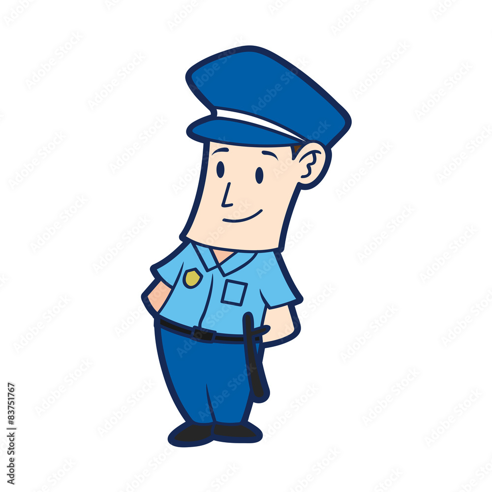 cartoon policeman cartoon policeman