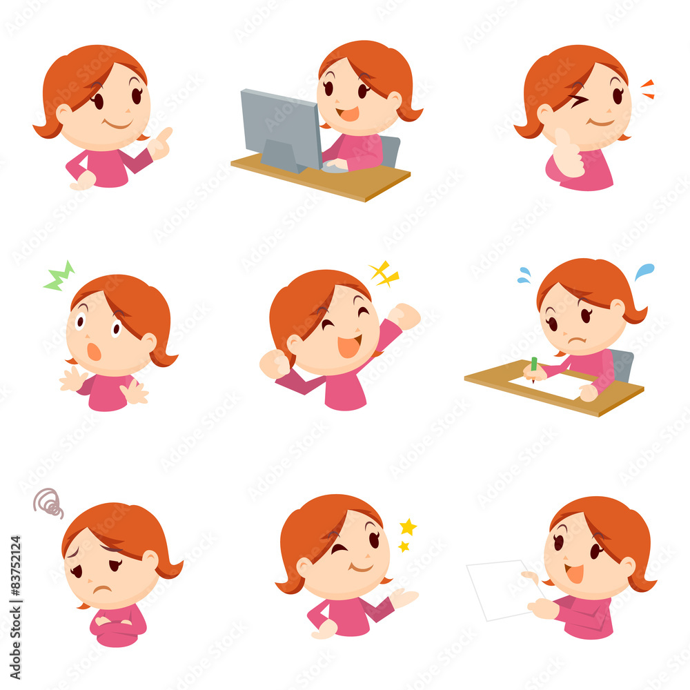 女の子 仕事 ポーズ 女の子 仕事 ポーズ