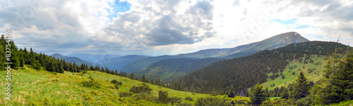 panorama mountain landscape © nadyatess