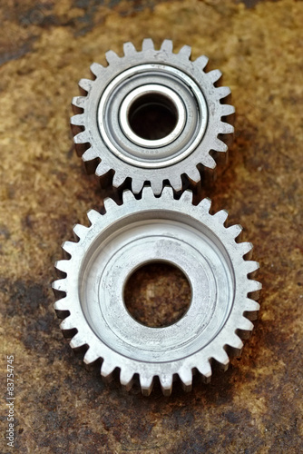 Two new toothed meshed gears