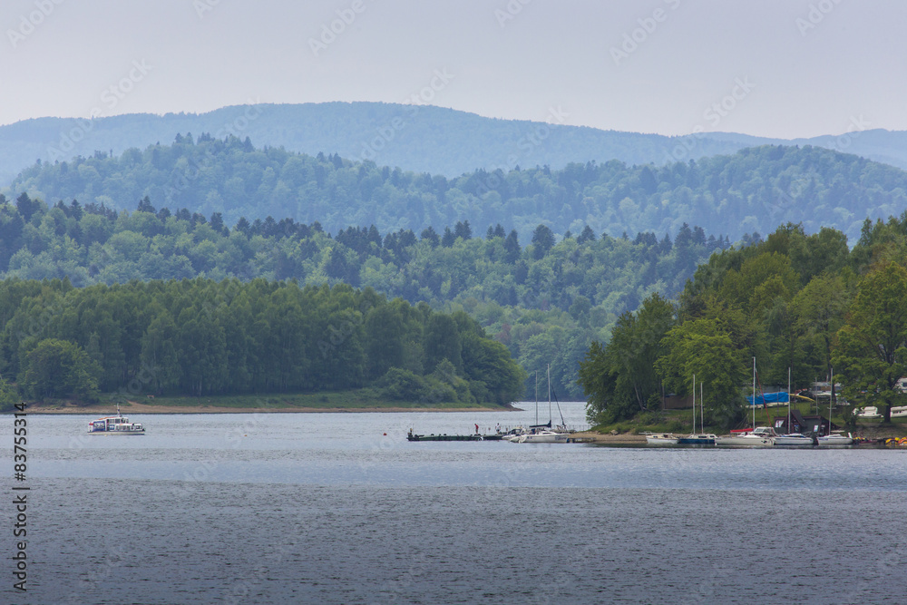 Landscape (Solina Lake, Bieszczady, Poland)